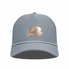 Colorado Avalanche Levelwear Gordon Copper Insignia Vented Adjustable Hat - Gray | NHL Clearance