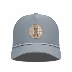Boston Bruins Levelwear Gordon Copper Insignia Vented Adjustable Hat - Gray | NHL online