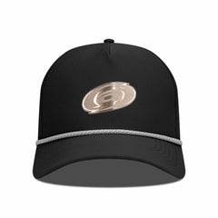 Carolina Hurricanes Levelwear Gordon Copper Insignia Vented Adjustable Hat - Black | NHL sale