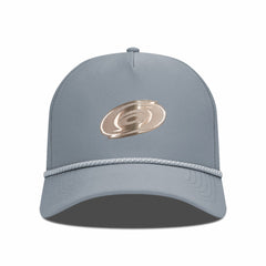 Carolina Hurricanes Levelwear Gordon Copper Insignia Vented Adjustable Hat - Gray | NHL Lifestyle
