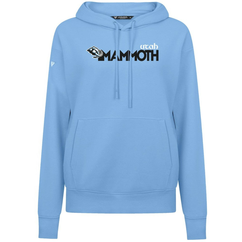 Utah Mammoth Levelwear Women's Adorn Wedge Pullover Hoodie - Light Blue | NHL near me