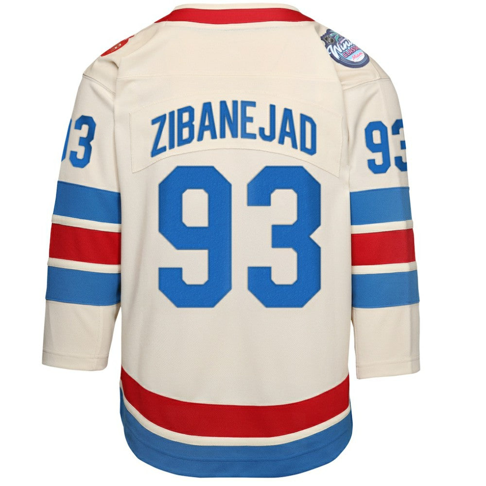 Mika Zibanejad New York Rangers Outerstuff Youth 2026 NHL Winter Classic Premier Jersey - White | NHL discount
