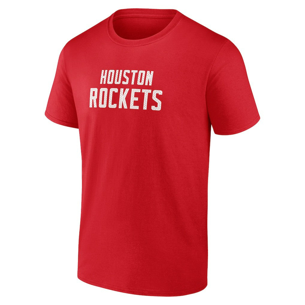 Houston Rockets #1 Dad Jersey T-Shirt Red