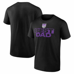 Sacramento Kings Greatest Dad T-Shirt Black