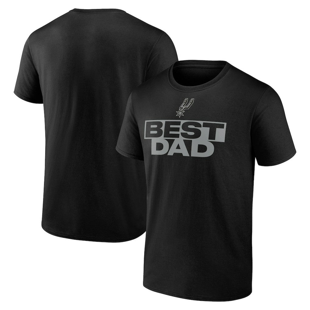 San Antonio Spurs Greatest Dad T-Shirt Black