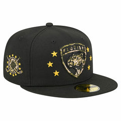 Florida Panthers New Era Military Appreciation Digital Camo Stars 59FIFTY Fitted Hat - Black | New Era online