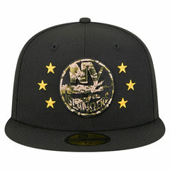 New York Islanders New Era Military Appreciation Digital Camo Stars 59FIFTY Fitted Hat - Black | New Era Clearance