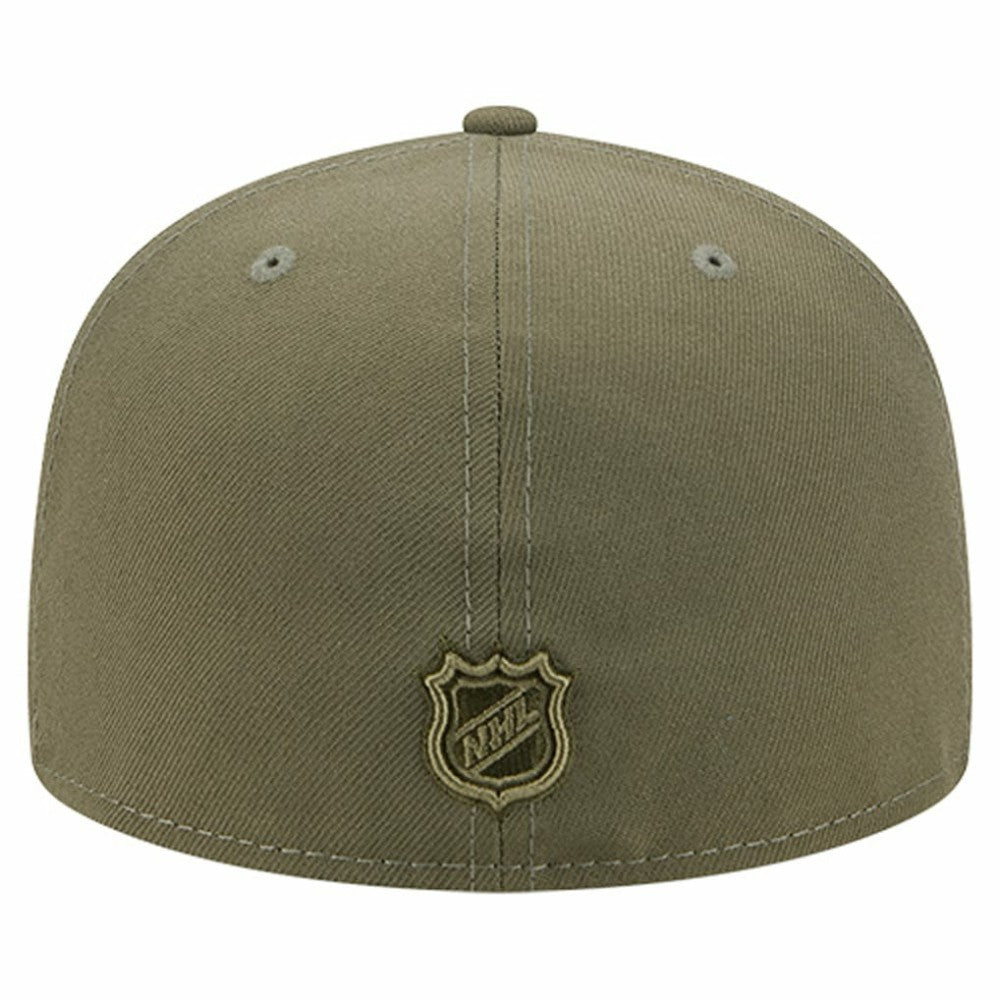 Washington Capitals New Era Military Appreciation Flag 59FIFTY Fitted Hat - Olive | New Era Clearance