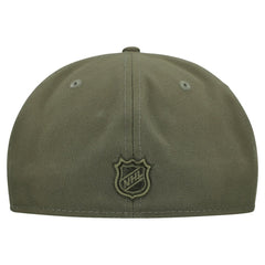 Pittsburgh Penguins New Era Military Appreciation Flag 59FIFTY Fitted Hat - Olive | New Era Lifestyle
