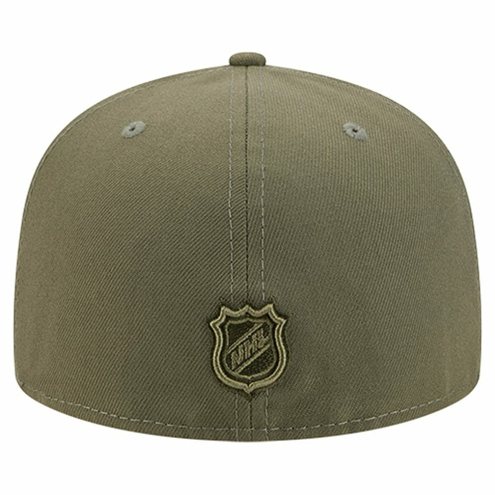 Seattle Kraken New Era Military Appreciation Flag 59FIFTY Fitted Hat - Olive | New Era sale