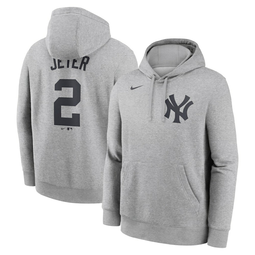 Derek Jeter New York Yankees Nike Player Name & Number Club Fleece Pullover Hoodie Sale