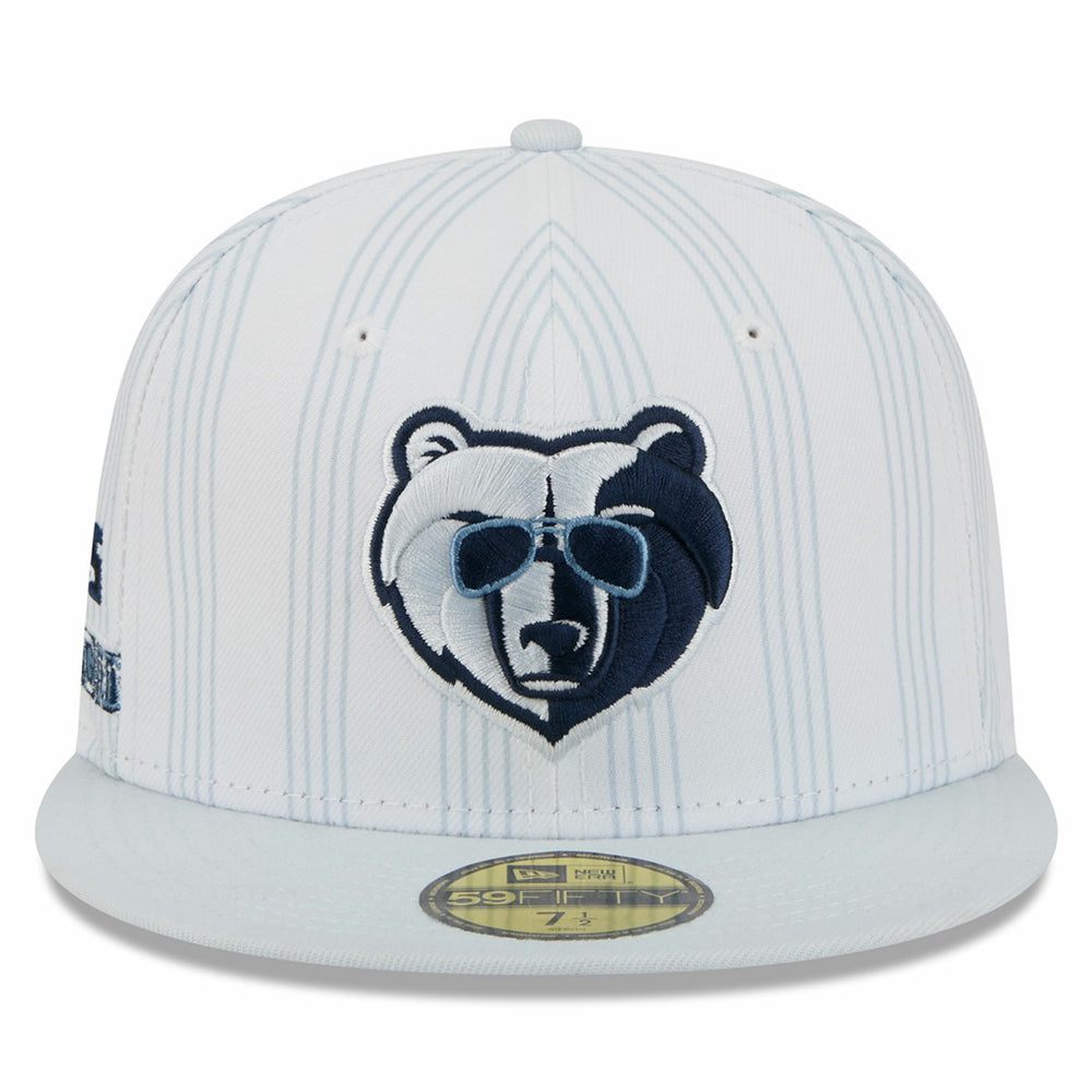 New Era Memphis Grizzlies 2025/26 City Edition Alternate 59FIFTY Fitted Hat White