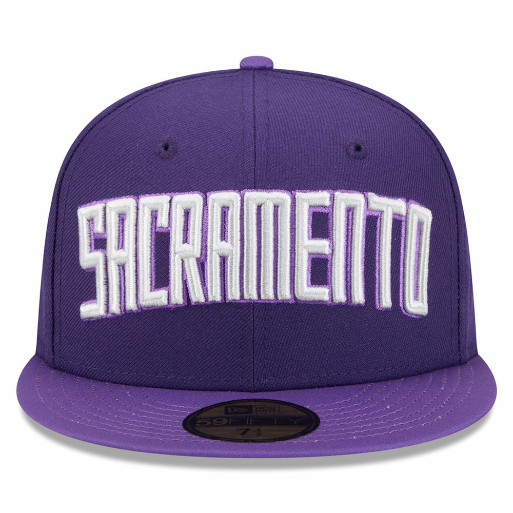 New Era Sacramento Kings 2025/26 City Edition Alternate 59FIFTY Fitted Hat Purple