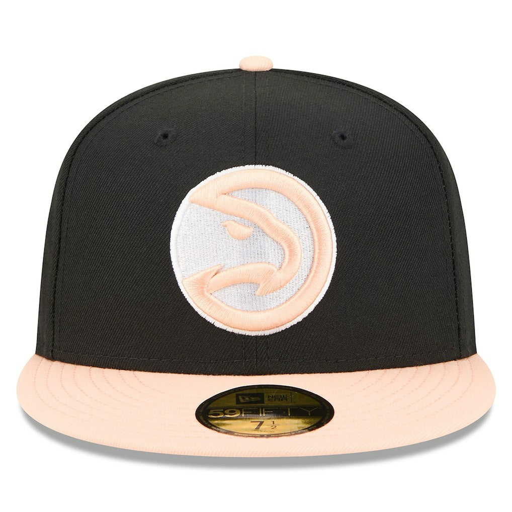 New Era Atlanta Hawks 2025/26 City Edition Alternate 59FIFTY Fitted Hat Black