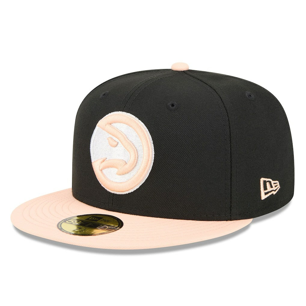 New Era Atlanta Hawks 2025/26 City Edition Alternate 59FIFTY Fitted Hat Black
