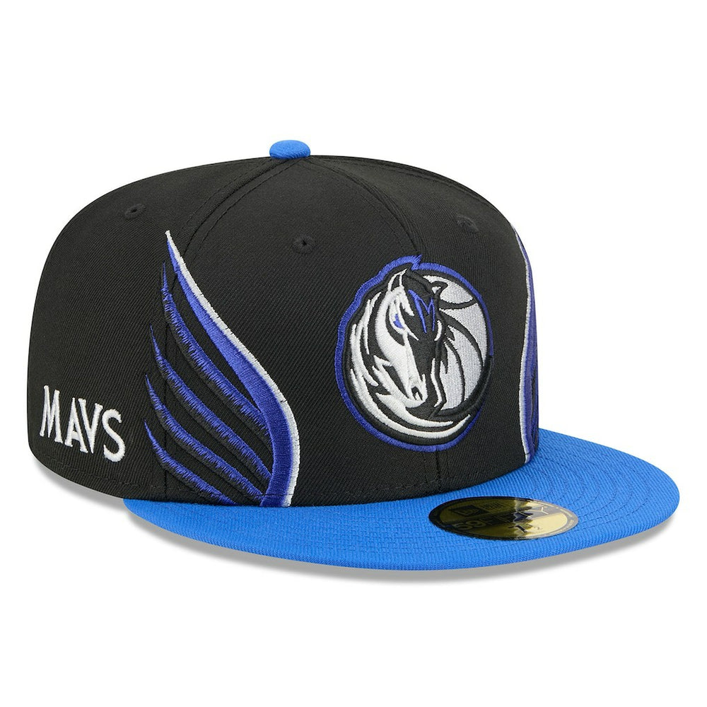 New Era Dallas Mavericks 2025/26 City Edition Alternate 59FIFTY Fitted Hat Black