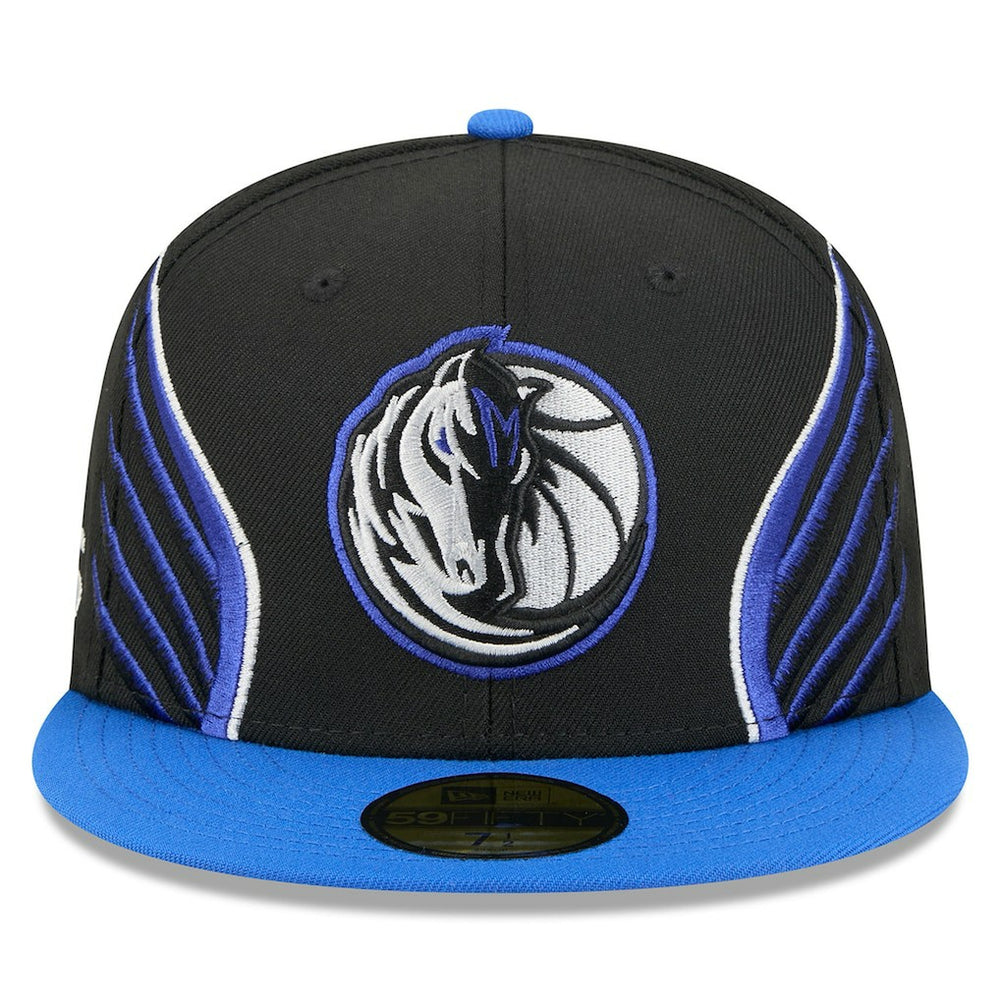 New Era Dallas Mavericks 2025/26 City Edition Alternate 59FIFTY Fitted Hat Black
