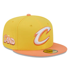 New Era Cleveland Cavaliers 2025/26 City Edition Alternate 59FIFTY Fitted Hat Gold