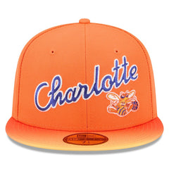 New Era Charlotte Hornets 2025/26 City Edition Alternate 59FIFTY Fitted Hat Orange