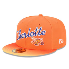 New Era Charlotte Hornets 2025/26 City Edition Alternate 59FIFTY Fitted Hat Orange