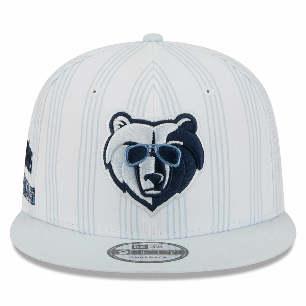 New Era Memphis Grizzlies 2025/26 City Edition Alternate 9FIFTY Snapback Hat White
