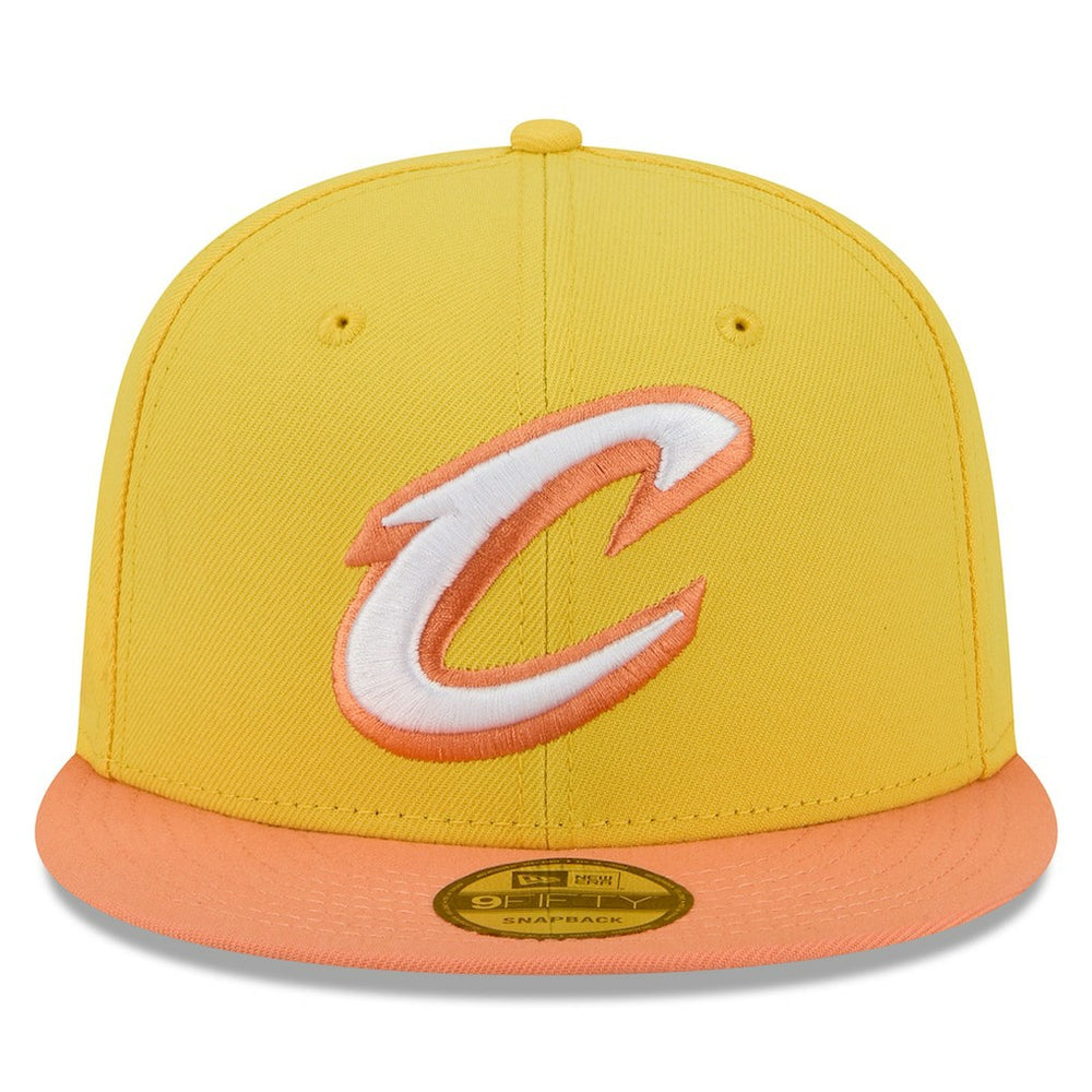 New Era Cleveland Cavaliers 2025/26 City Edition Alternate 9FIFTY Snapback Hat Gold