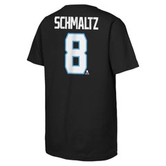 Nick Schmaltz Utah Mammoth Outerstuff Name & Number T-Shirt - Black | NHL Lifestyle