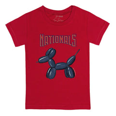 Washington Nationals Tiny Turnip Youth Balloon Dog T-Shirt Sale