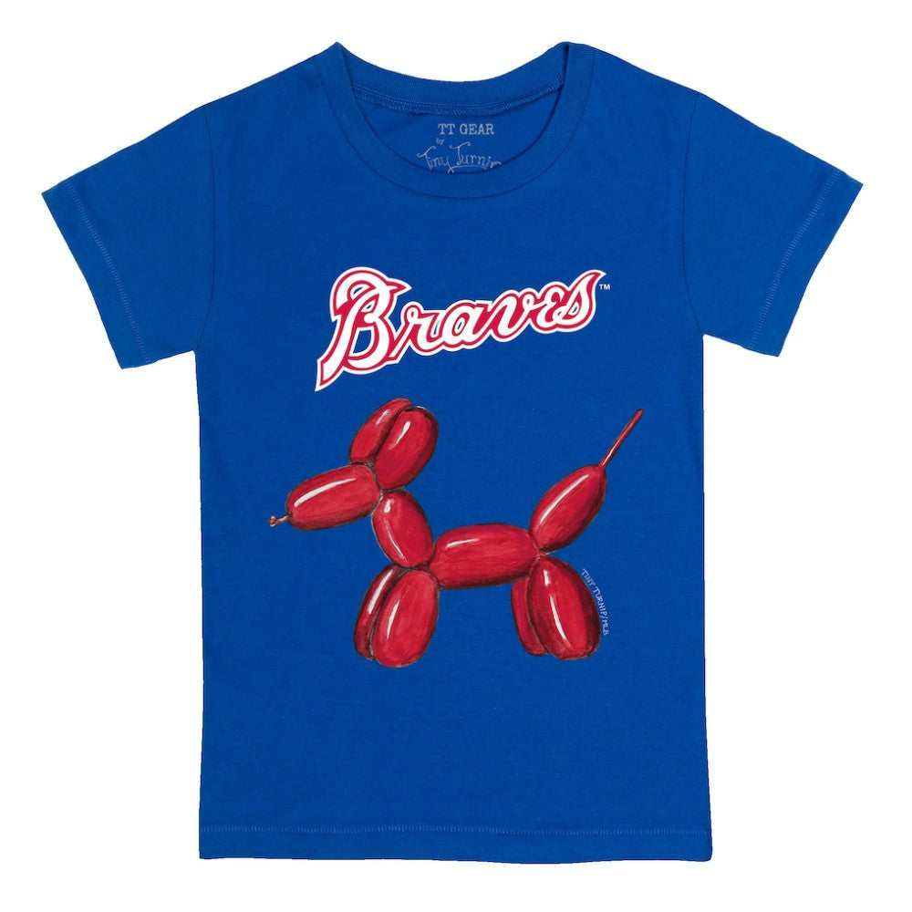 Atlanta Braves Tiny Turnip Youth Balloon Dog T-Shirt Online