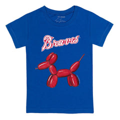 Atlanta Braves Tiny Turnip Youth Balloon Dog T-Shirt Online
