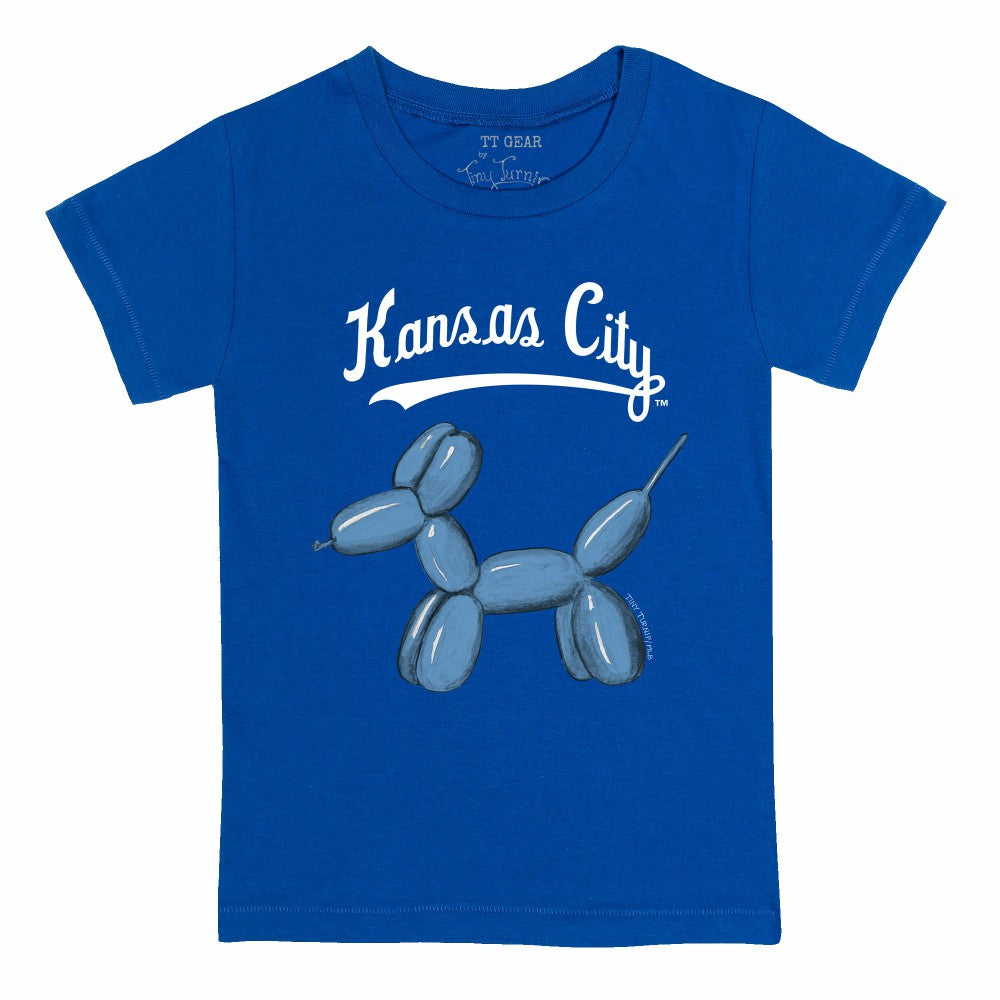 Kansas City Royals Tiny Turnip Youth Balloon Dog T-Shirt for sale