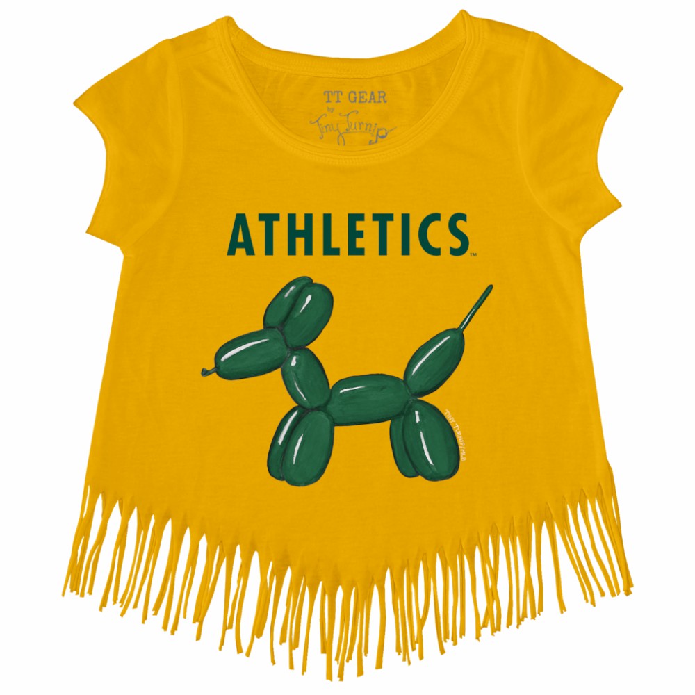 Athletics Tiny Turnip Girls Youth Balloon Dog Fringe T-Shirt Outlet