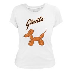 San Francisco Giants Tiny Turnip Women's Balloon Dog T-Shirt Outlet