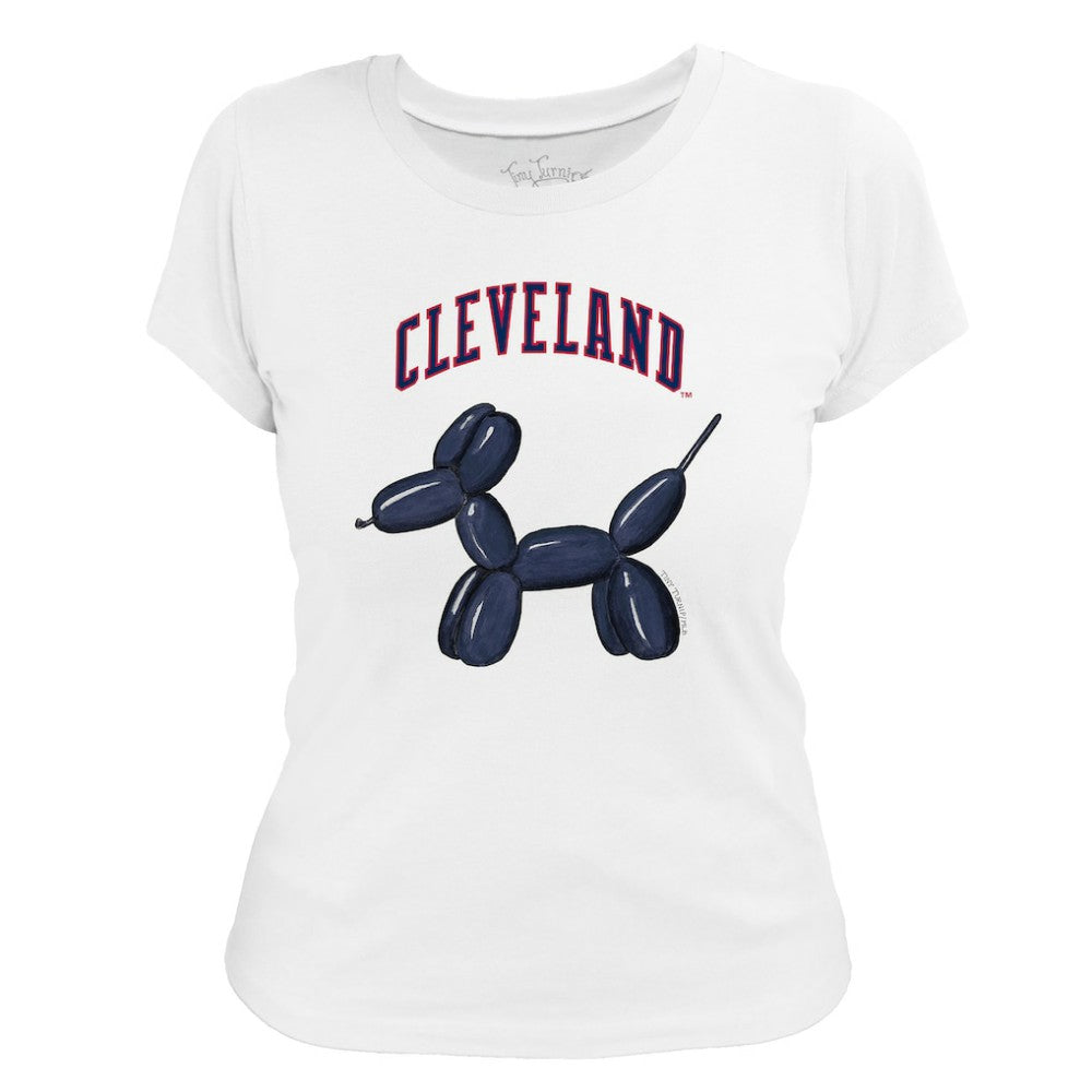 Cleveland Guardians Tiny Turnip Women's Balloon Dog T-Shirt Online