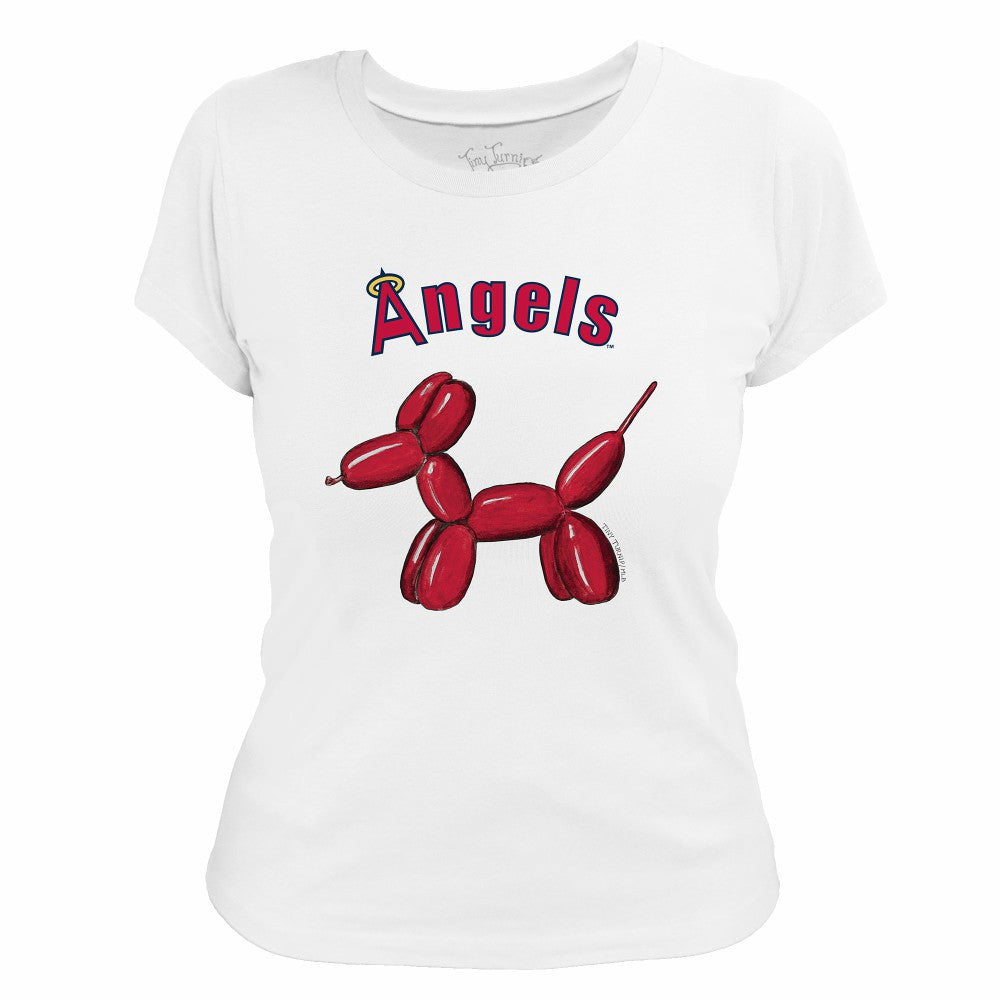 Los Angeles Angels Tiny Turnip Women's Balloon Dog T-Shirt Outlet