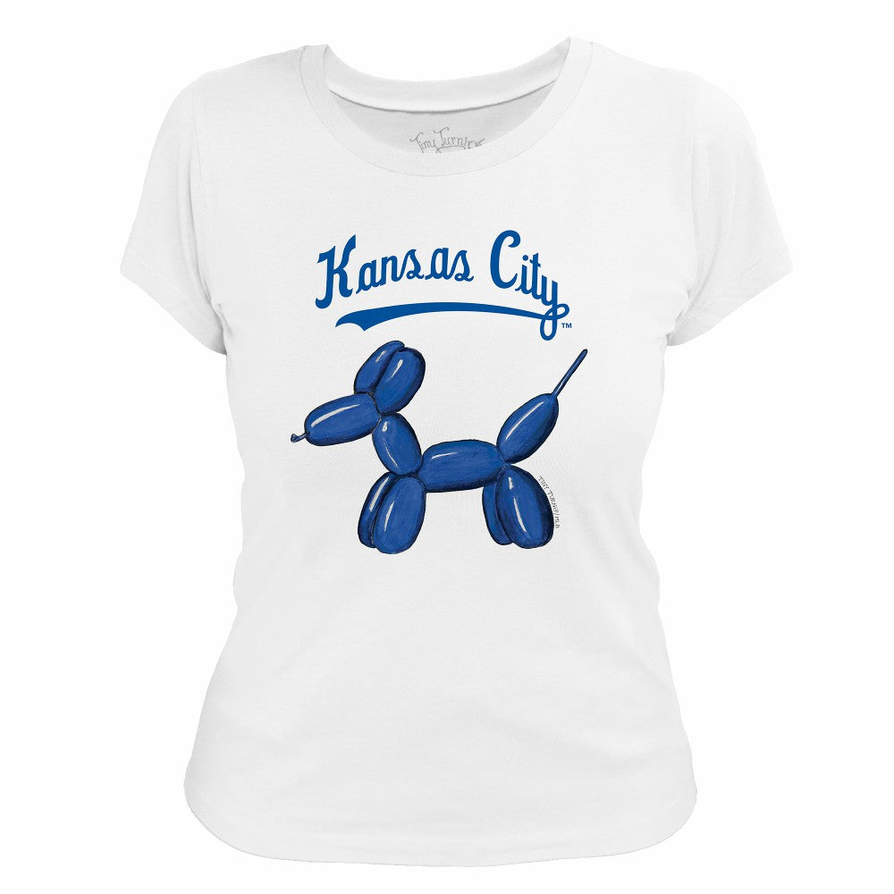 Kansas City Royals Tiny Turnip Women's Balloon Dog T-Shirt Online