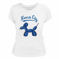 Kansas City Royals Tiny Turnip Women's Balloon Dog T-Shirt Online