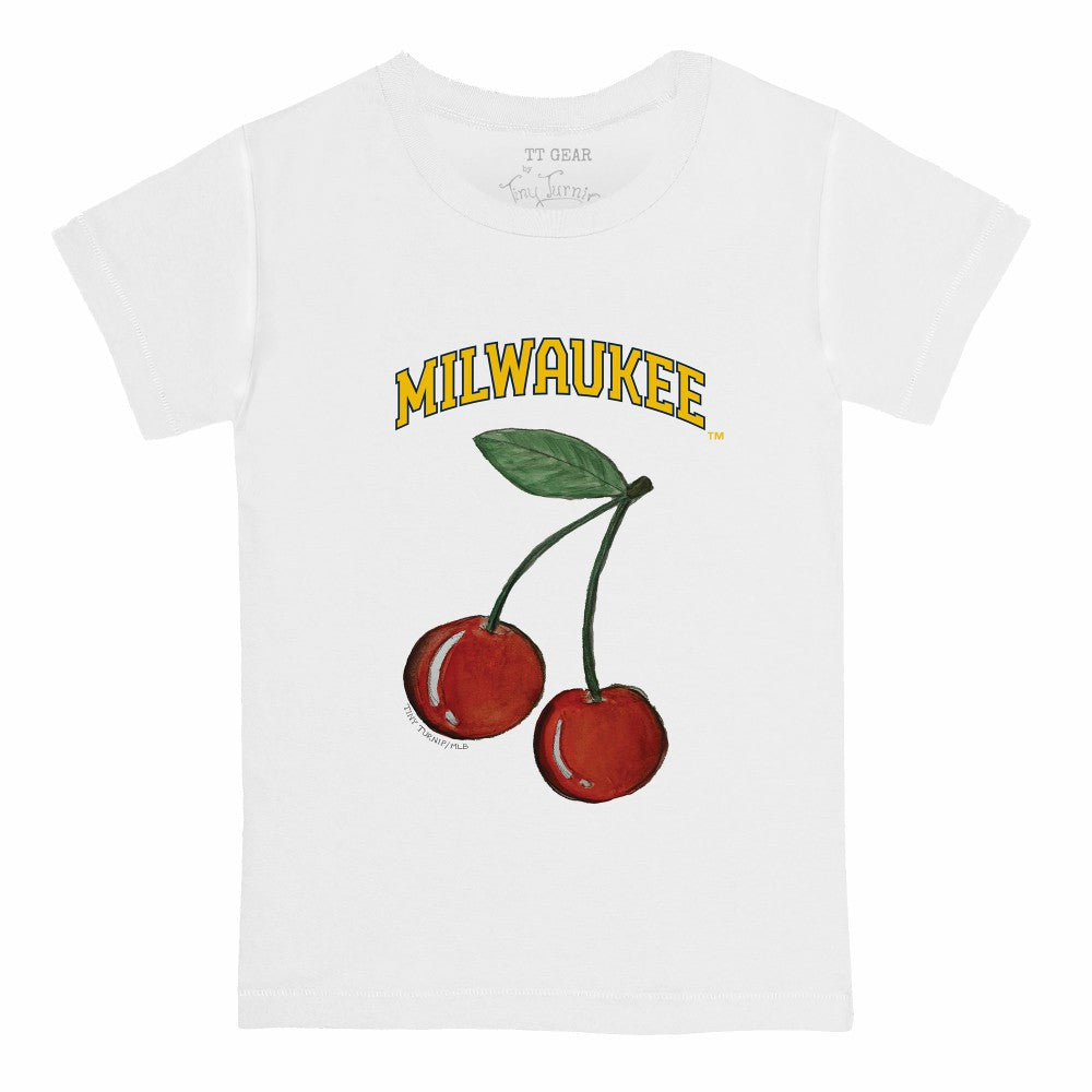 Milwaukee Brewers Tiny Turnip  Youth Cherries T-Shirt Outlet