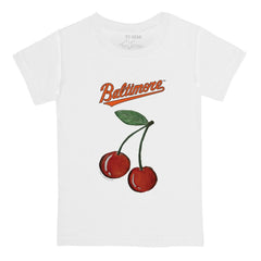 Baltimore Orioles Tiny Turnip  Youth Cherries T-Shirt for sale