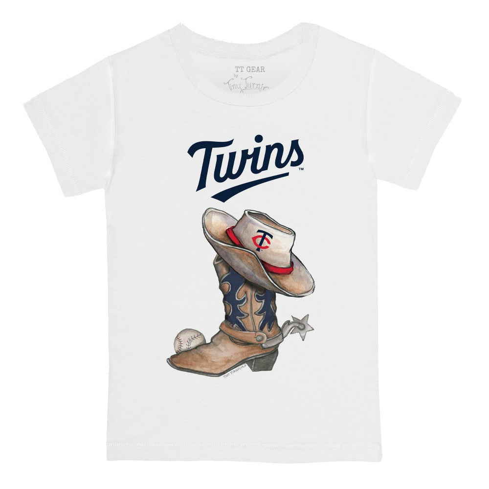 Minnesota Twins Tiny Turnip Youth Cowboy Boot T-Shirt Outlet