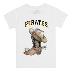 Pittsburgh Pirates Tiny Turnip Youth Cowboy Boot T-Shirt Online