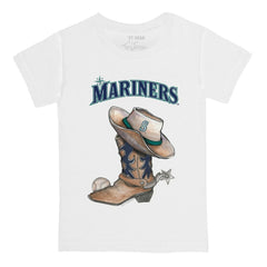 Seattle Mariners Tiny Turnip Youth Cowboy Boot T-Shirt for sale
