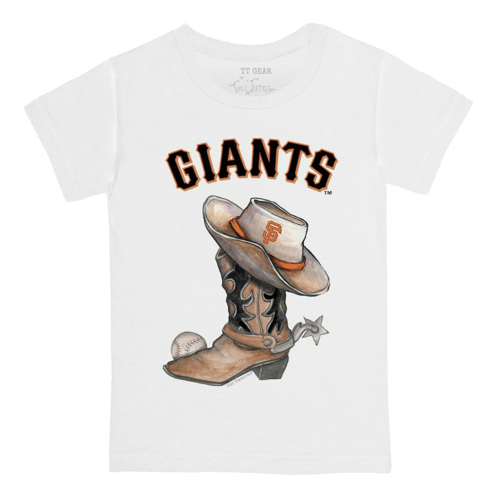San Francisco Giants Tiny Turnip Youth Cowboy Boot T-Shirt Outlet