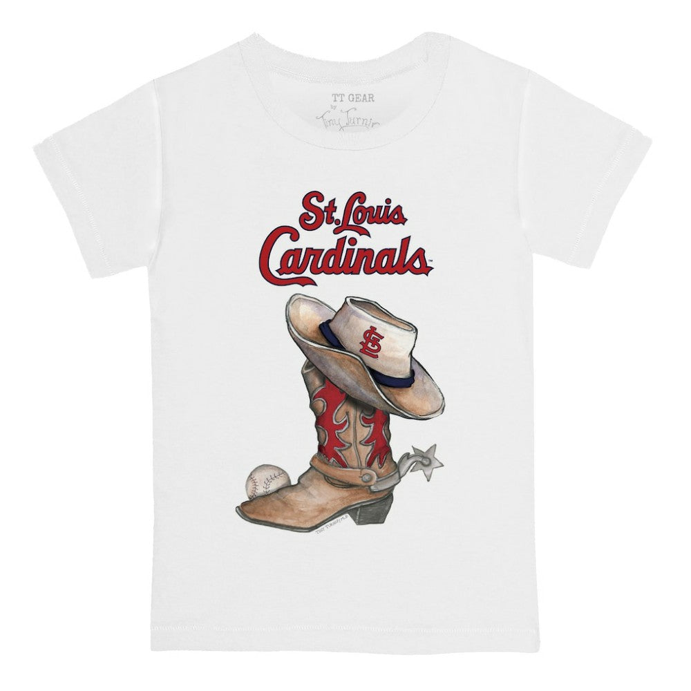 St. Louis Cardinals Tiny Turnip Youth Cowboy Boot T-Shirt Near Me