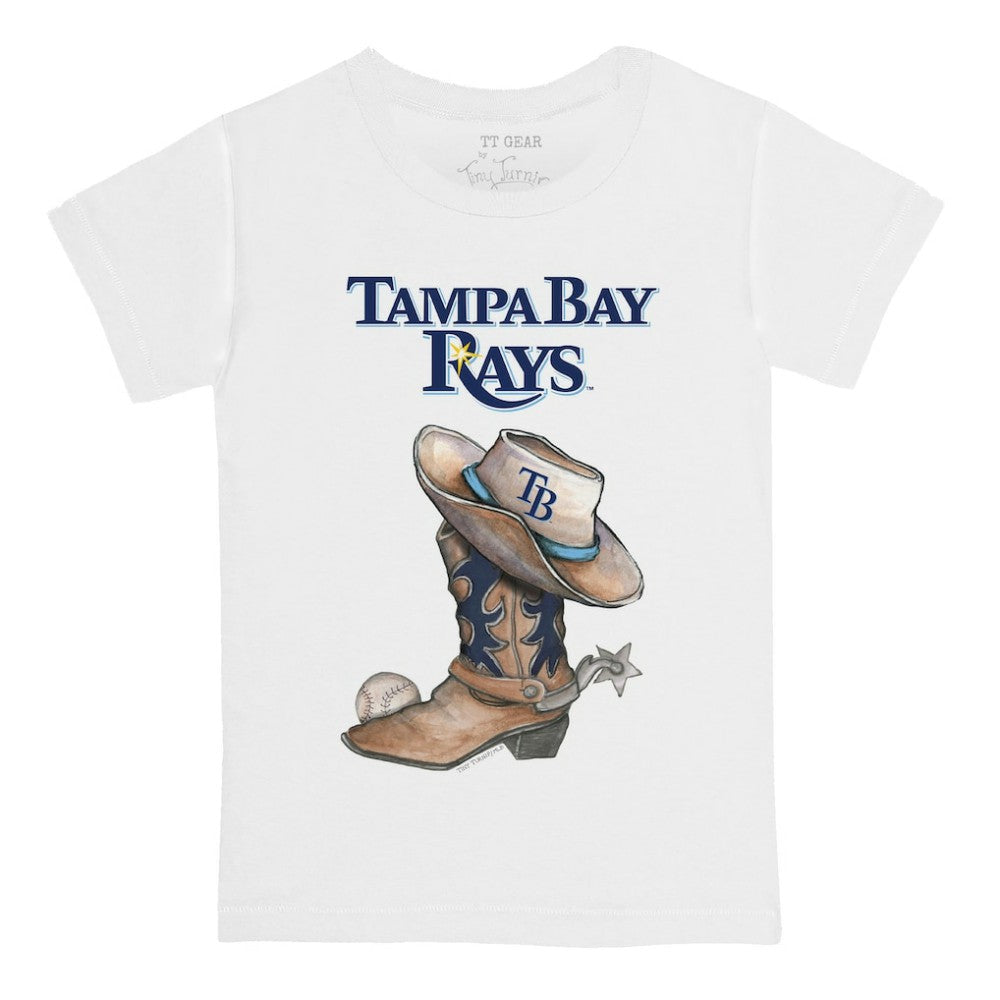 Tampa Bay Rays Tiny Turnip Youth Cowboy Boot T-Shirt Outlet