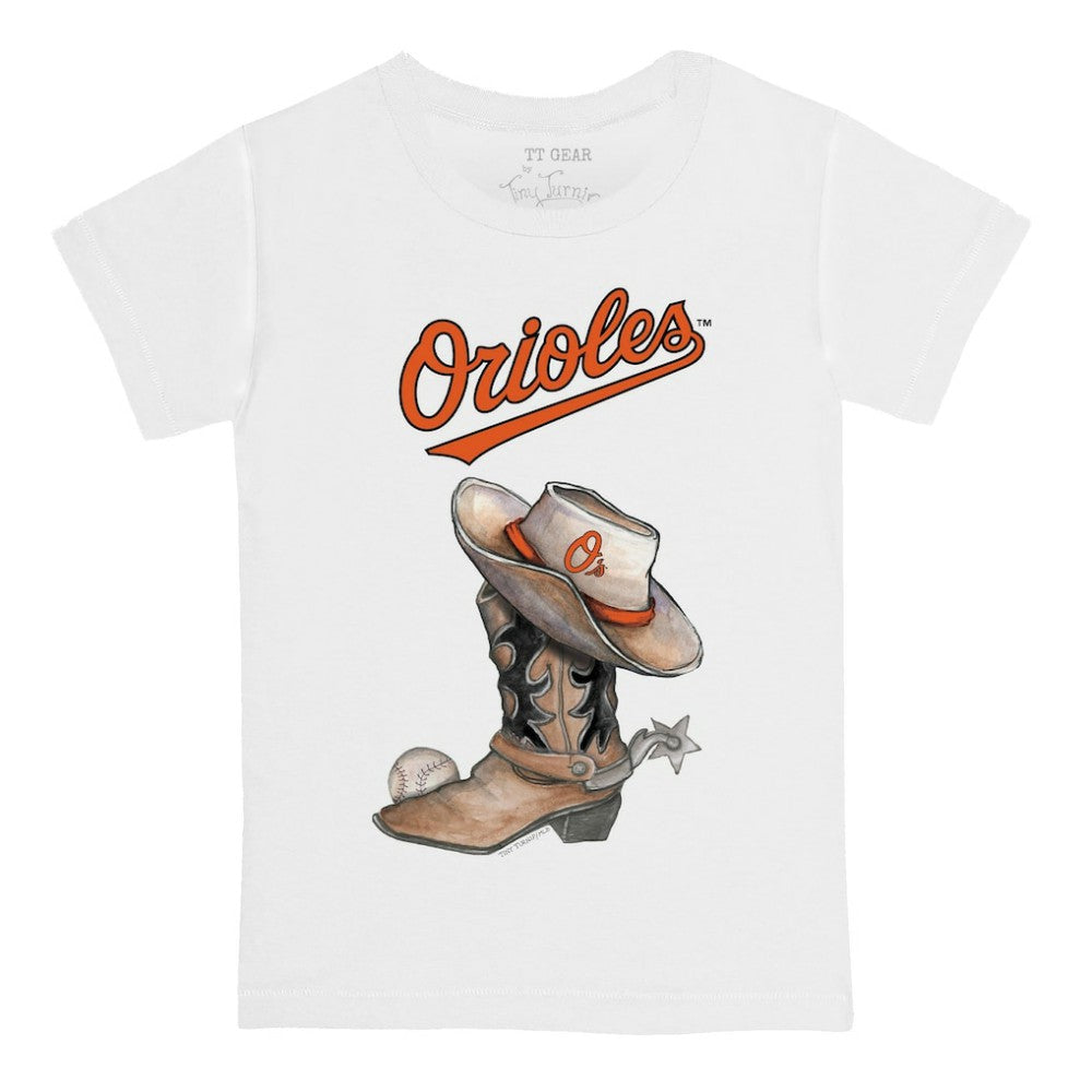 Baltimore Orioles Tiny Turnip Youth Cowboy Boot T-Shirt Online