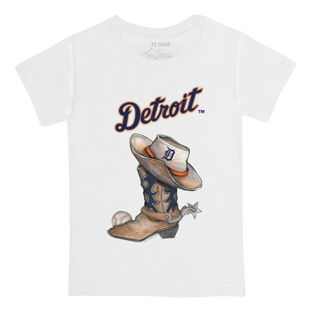 Detroit Tigers Tiny Turnip Youth Cowboy Boot T-Shirt Online