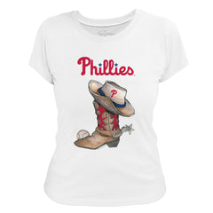 Philadelphia Phillies Tiny Turnip Women's Cowboy Boot T-Shirt Near Me