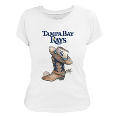Tampa Bay Rays Tiny Turnip Women's Cowboy Boot T-Shirt Discount