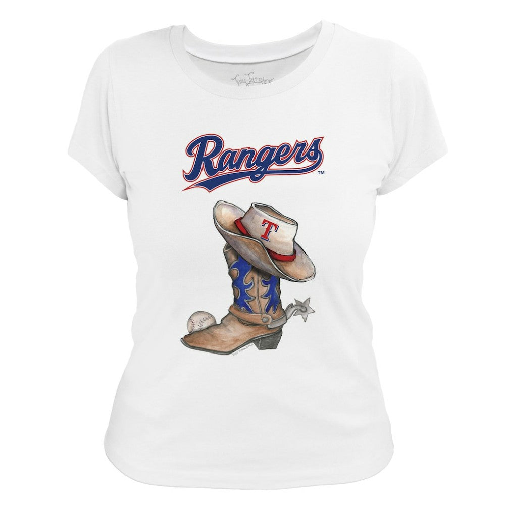 Texas Rangers Tiny Turnip Women's Cowboy Boot T-Shirt Discount